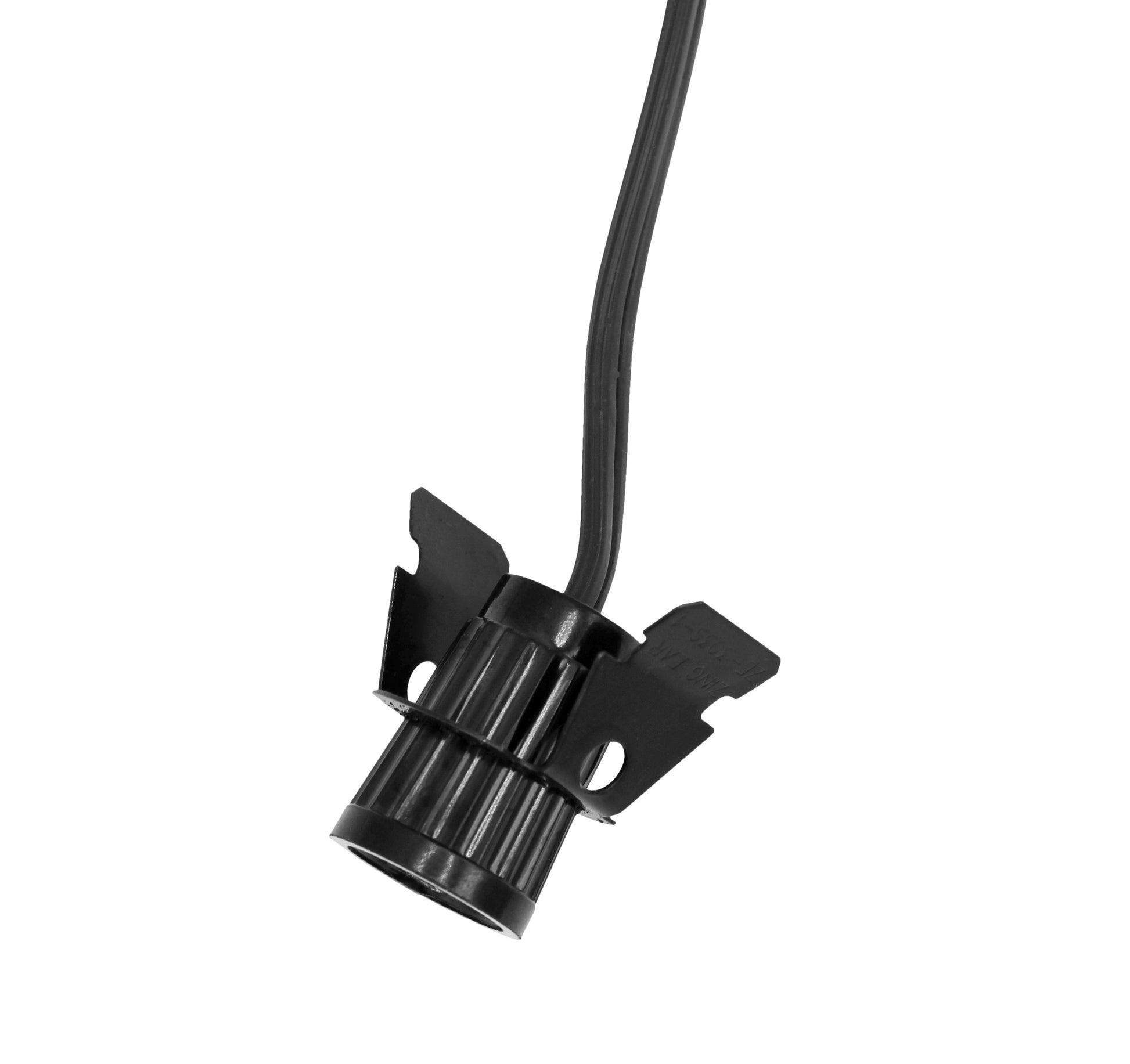 7110K Single Light Replacement Clip in Lamp Cord for Christmas Village House, - side view