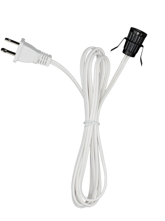 7110A Single Light Replacement Clip in Lamp Cord for Christmas Village House, - ceramic, for craft