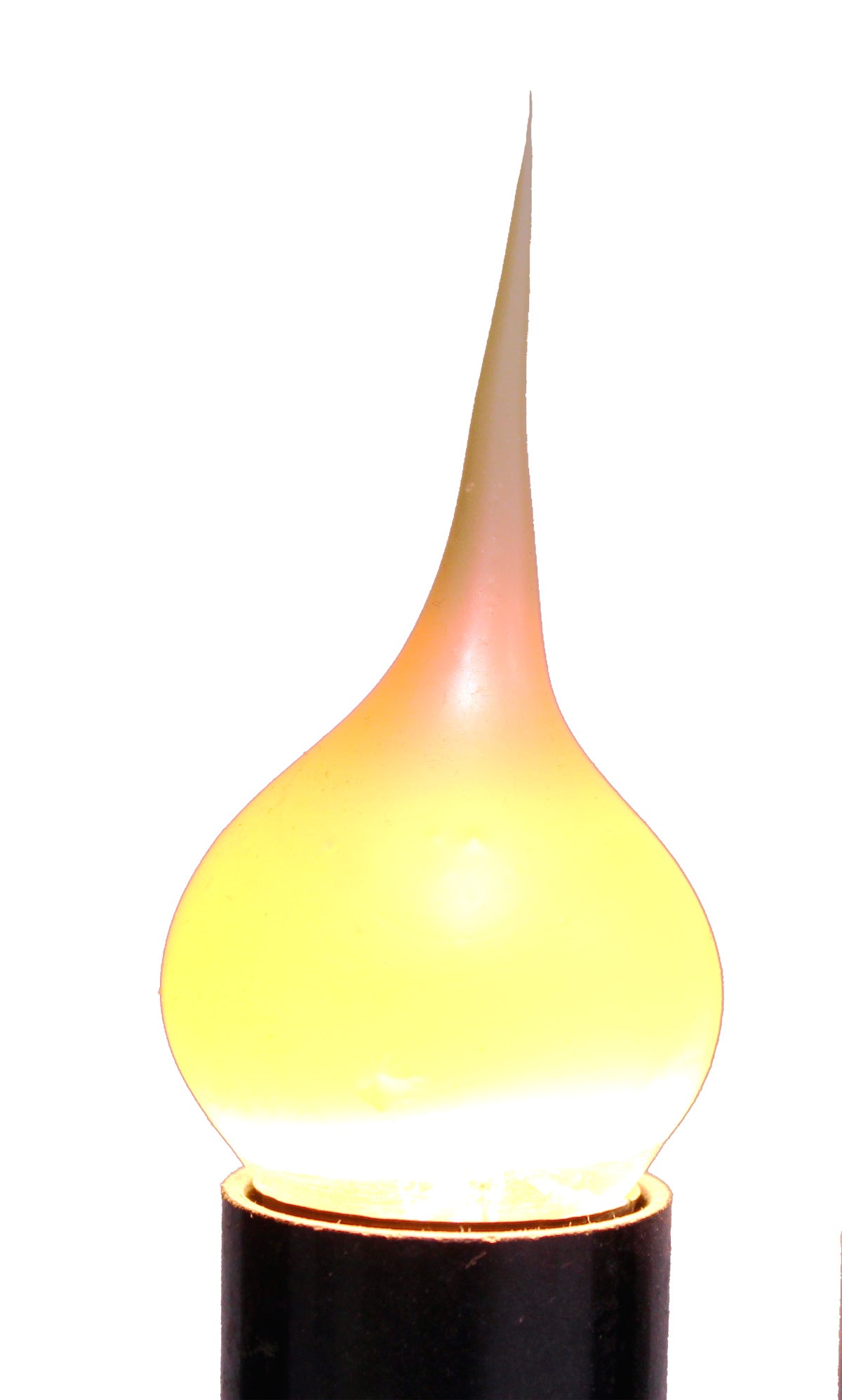 7194PSA Large Medium Base Champagne Silicone Light Bulbs, 7.5 Watt, E26 Edison - detail