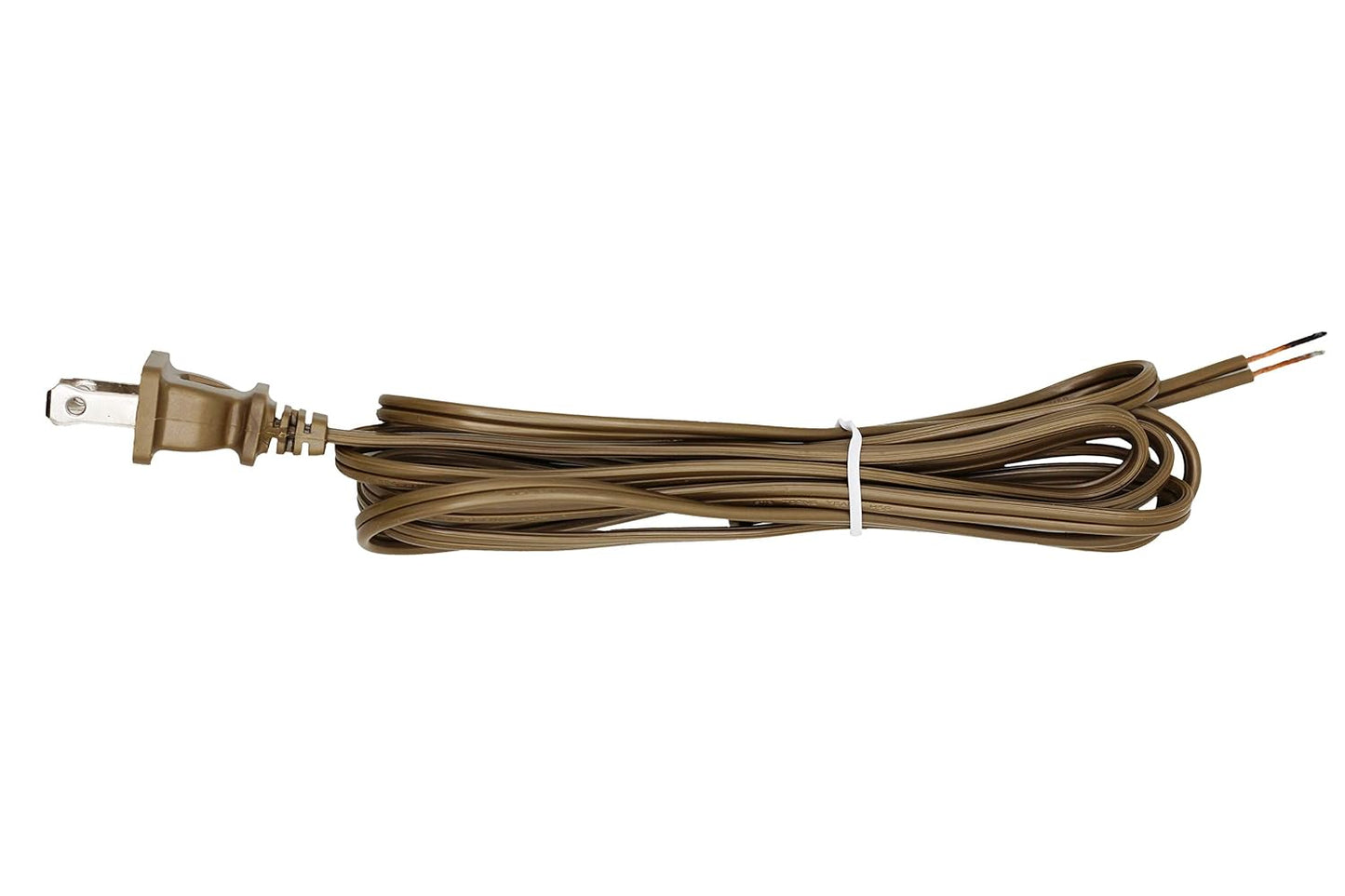 Make a Lamp or Repair Kit - All Essential Hardware, 3 Way Socket, and Matching Electric Cord (Antique)