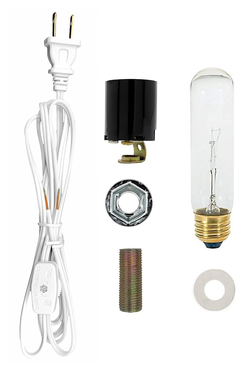 Large Christmas Tree Wiring Kit - 25 watt bulb, Standard (Edison) Base, Great For Lighting Large Size Objects