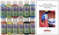 Creative Hobbies Ceramic Glaze Kit 3 Featuring Mayco Stroke & Coat, Includes How to Paint Pottery Booklet