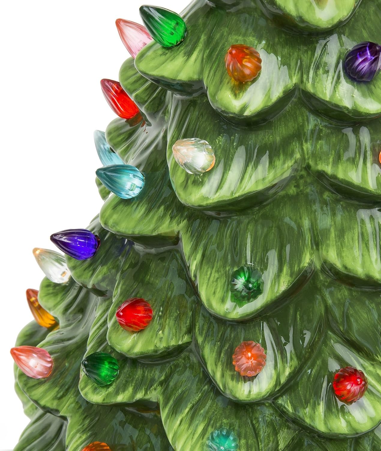 Red Medium Twist Replacement Lights for Ceramic Christmas Trees - 144 Pack