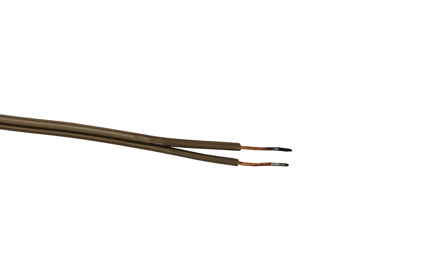 Lamp Cord With Polarized End Plug, Stripped Tips Ready For Wiring -8 Foot - detail