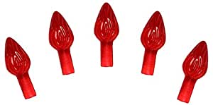 Creative Hobbies® Plastic Lites for Ceramic Christmas Trees, Medium Twist Light - porcelain