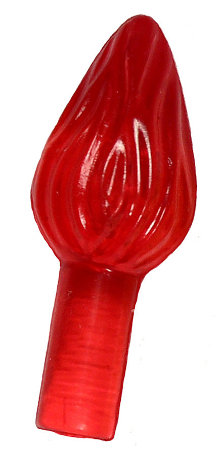 Creative Hobbies® Plastic Lites for Ceramic Christmas Trees, Medium Twist Light - side view