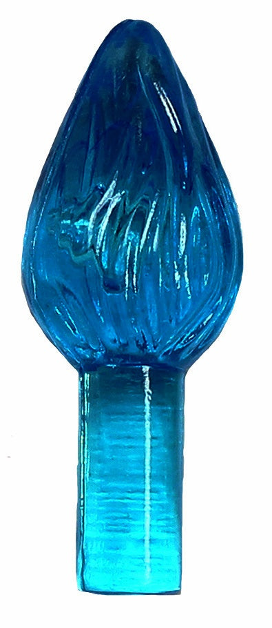 Creative Hobbies Blue Medium Twist Ceramic Christmas Tree Lights – 144 Pack