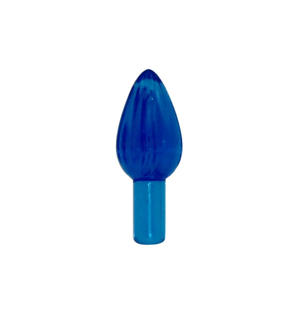 Creative Hobbies Blue Medium Twist Ceramic Christmas Tree Lights – 144 Pack