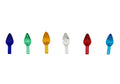 Creative Hobbies® Plastic Lites for Ceramic Christmas Trees, Small Twist Light Ornaments, Multi Color, 144 Piece Pack