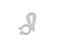 Projectpak Mighty Light Clip Hangers for Christmas Holiday Light Strings, Hook Mini Lights, C7, C9 and More to Gutters and Shingles | 200 Pack