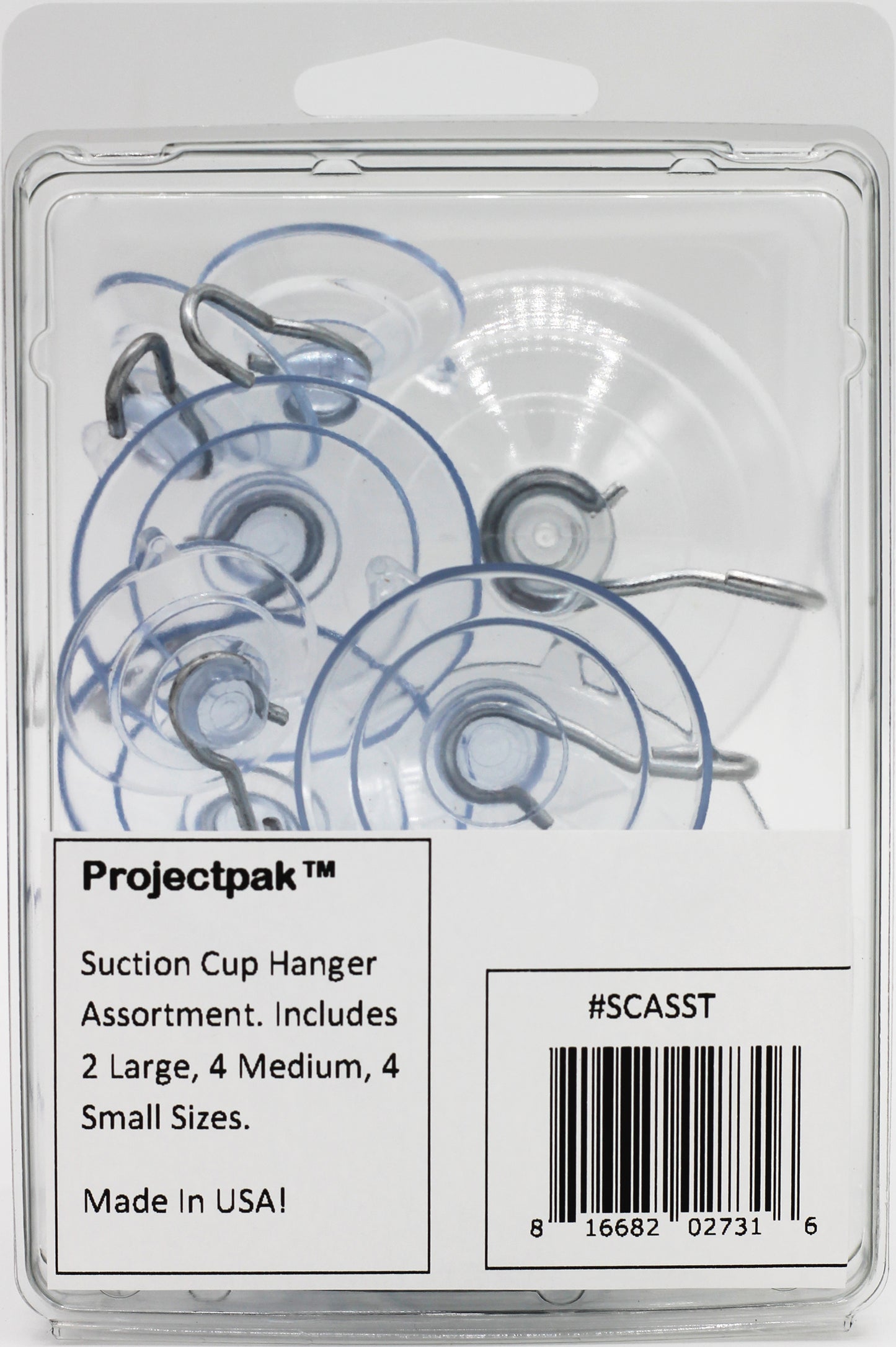 Suction Cup Hooks Combo Pack, 10 Pack, Powerful Window Hanging Suction Cups for - detail