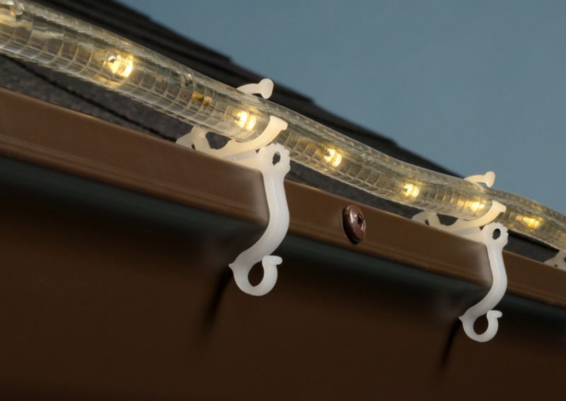 All-Purpose Holiday Light Clips for Gutters and Shingles - Mount C5, C6, C7, - view 5