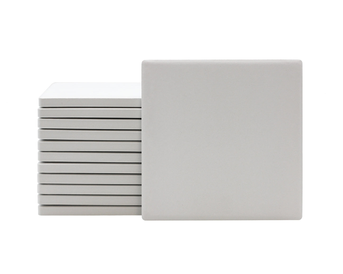 24 Pack of Ceramic Tiles for Crafts and Coasters - 4" Tiles with Cork Backers, - view 5