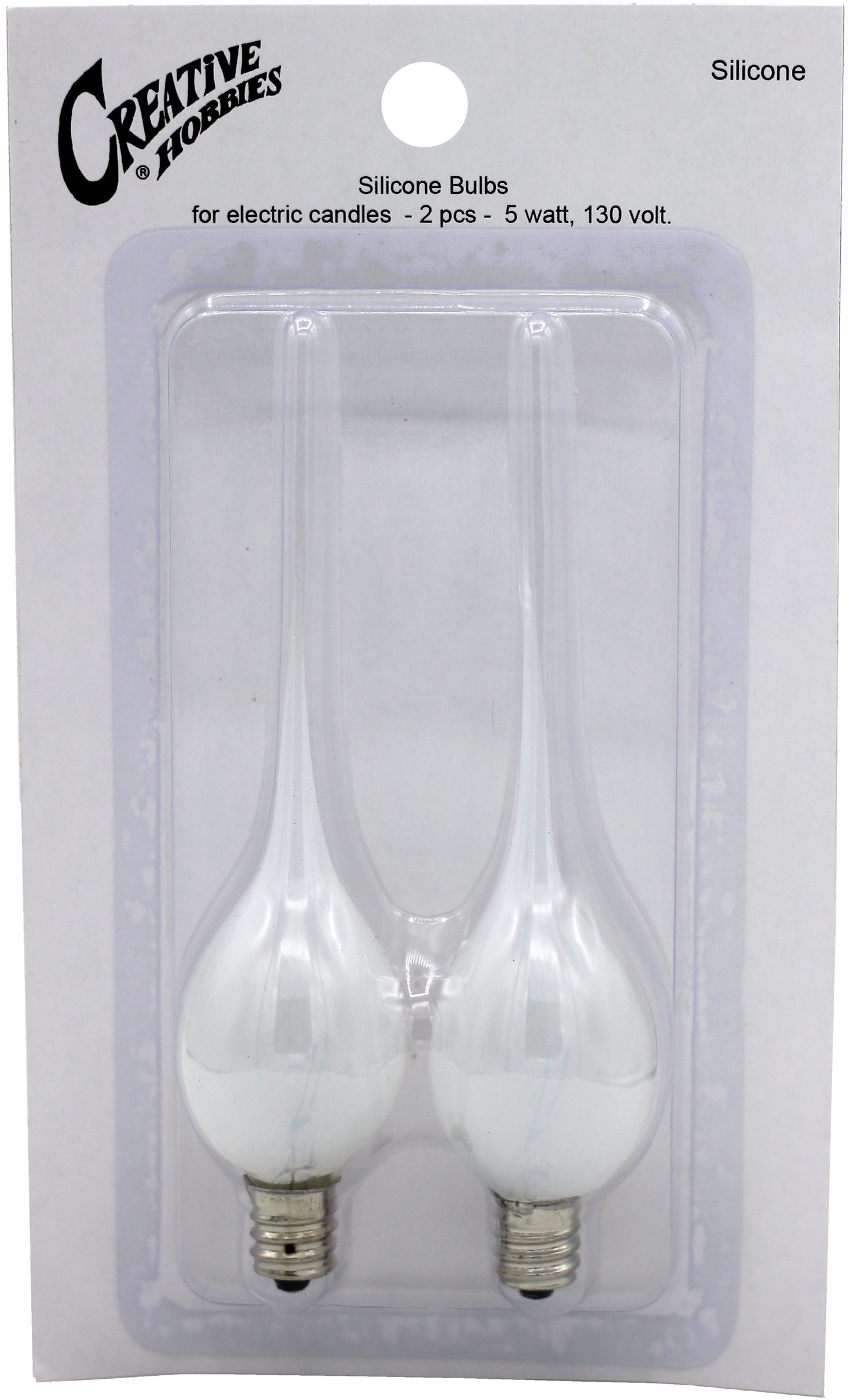 5 Watt Silicone Dipped Country Candle Lamp Light Bulbs - Replacement Bulbs for - detail