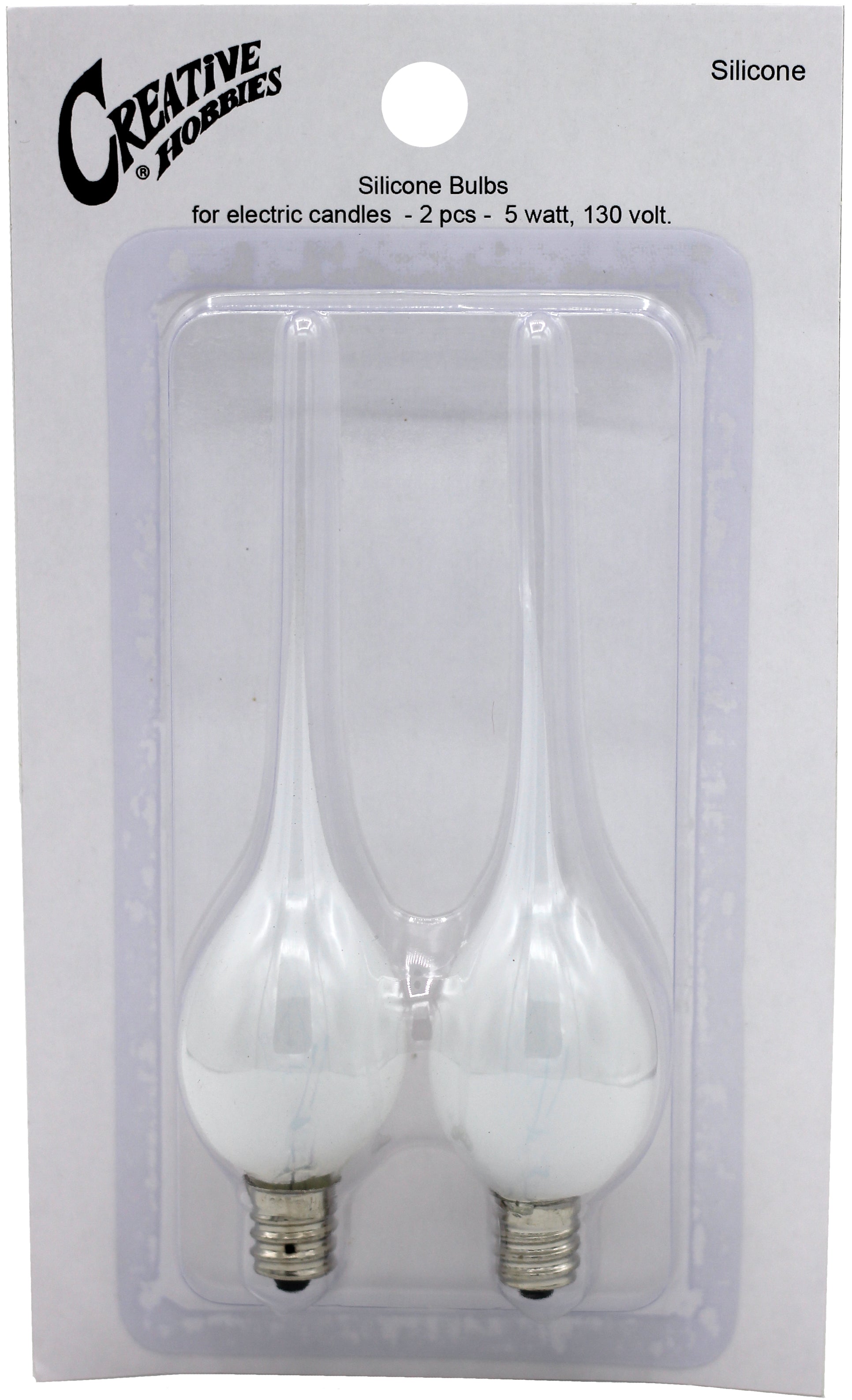 5 Watt Silicone Dipped Country Candle Lamp Light Bulbs - Replacement Bulbs for - detail