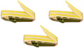 BST3 Banding Straps for Plaster Molds and Other Banding Applications, 3 Feet Long, Yellow, Pack of 3 Straps