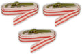 BST7 Banding Straps for Plaster Molds and Other Banding Applications, 7 Feet Long, Red, Pack of 3 Straps