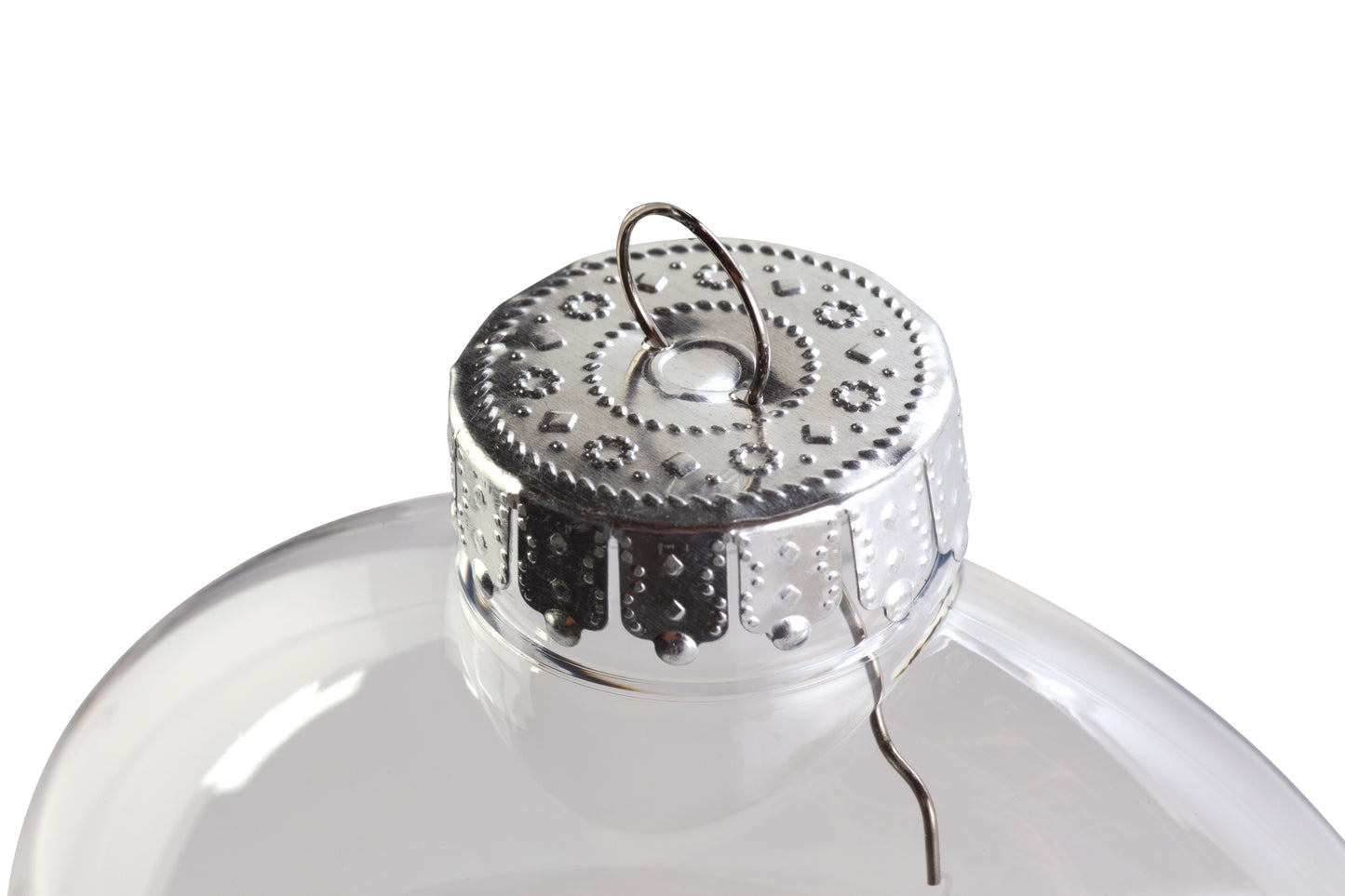 Clear Plastic Round Disc Ornaments 100mm (3.94") Great For Crafts - Box of 12 - view 8