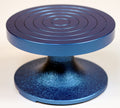 Creative Hobbies BW-18M Professional Sculpting Wheel 7 Inch Diameter, Heavy Duty Solid Cast Iron, Blue Color