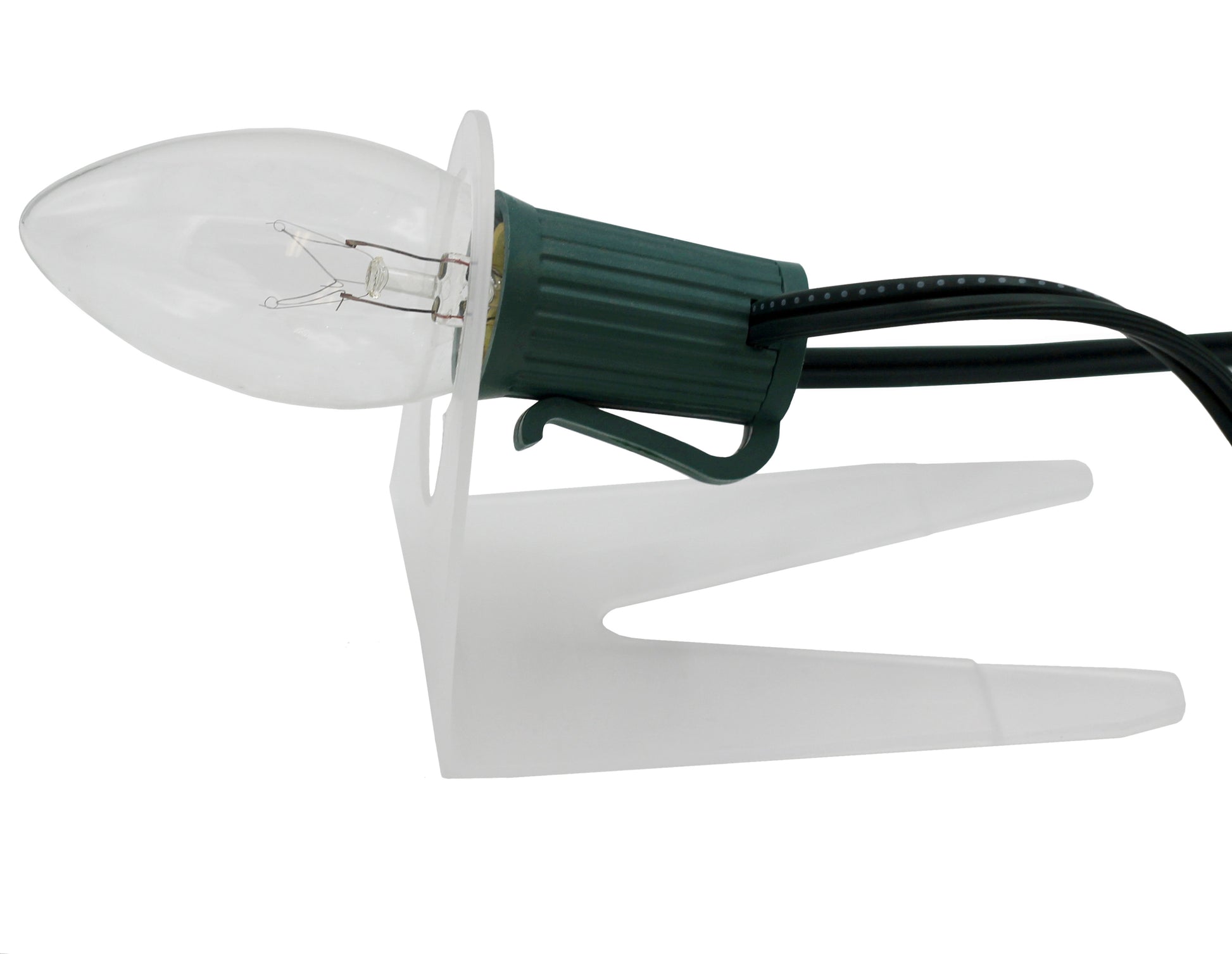 Projectpak Shingle Tab Light Clip for Christmas Lights, Fits C9 C7 for Hanging - detail