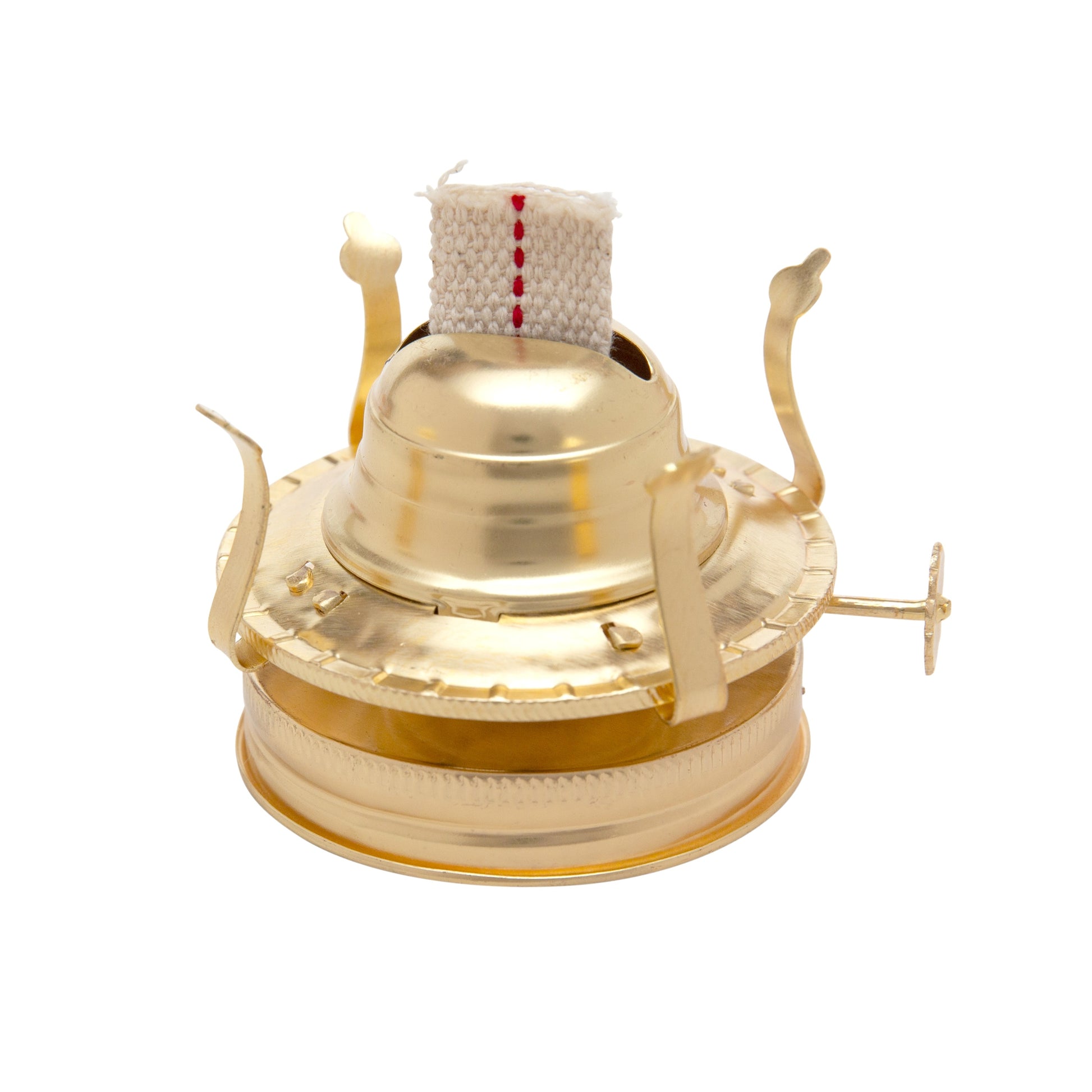 Brass Plated Oil Burner for Mason Jars - Turn Any Mason Jar into a Vintage Lamp - for craft