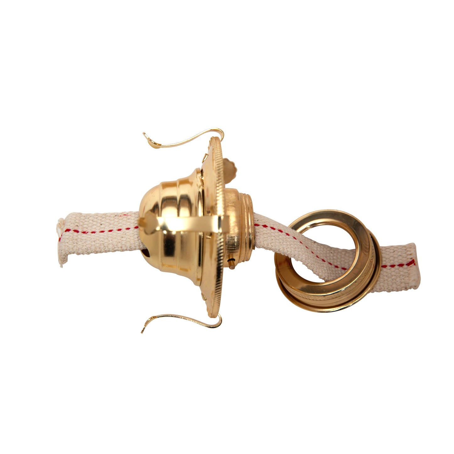 Brass Plated Oil Burner Replacement for Antique Kerosene Lamps (1 Pack) - detail