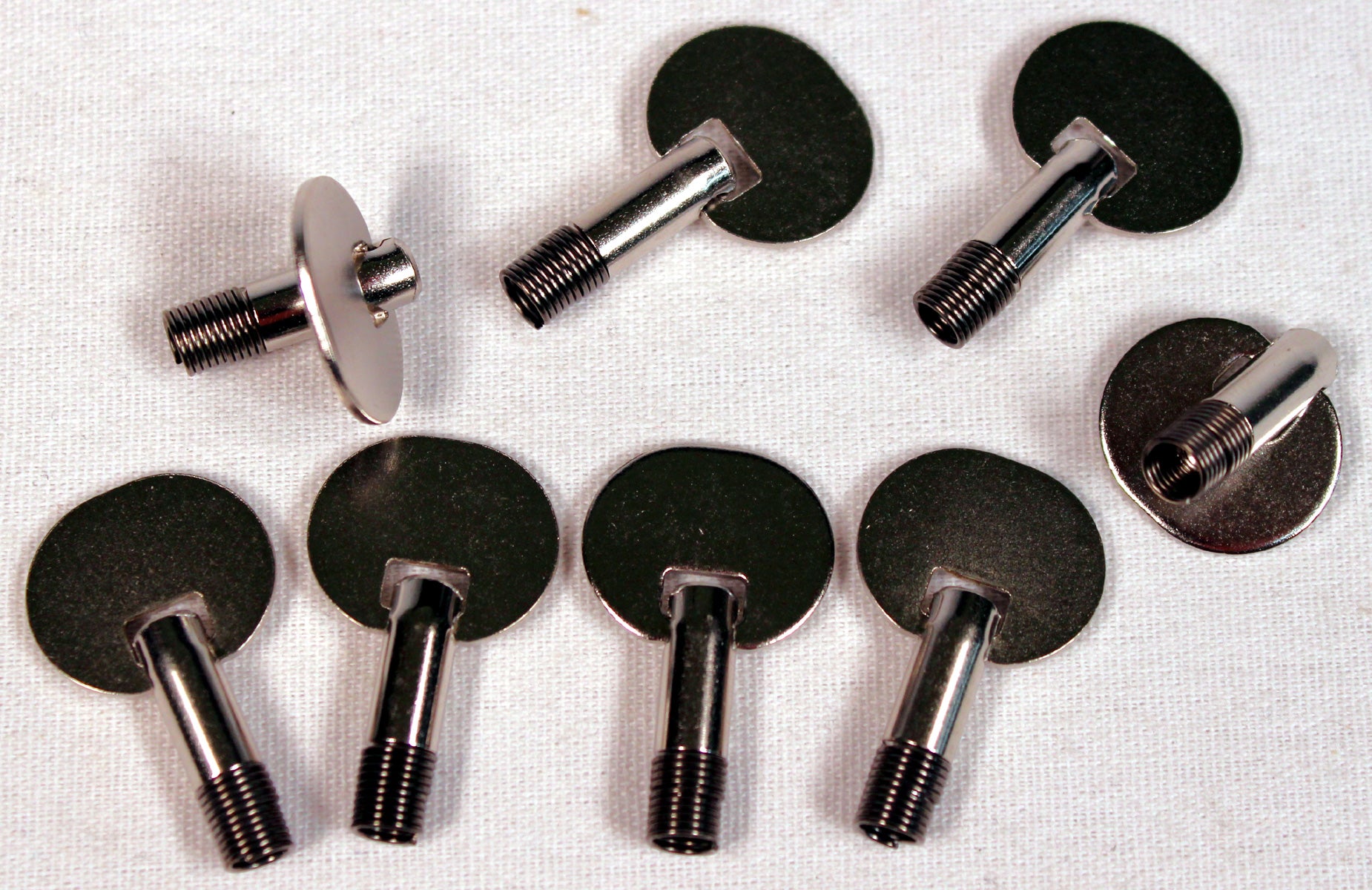 E237 Childproof Safety Key for Wind Up Music Box Musical Movements, 5/8 Inch - nickel