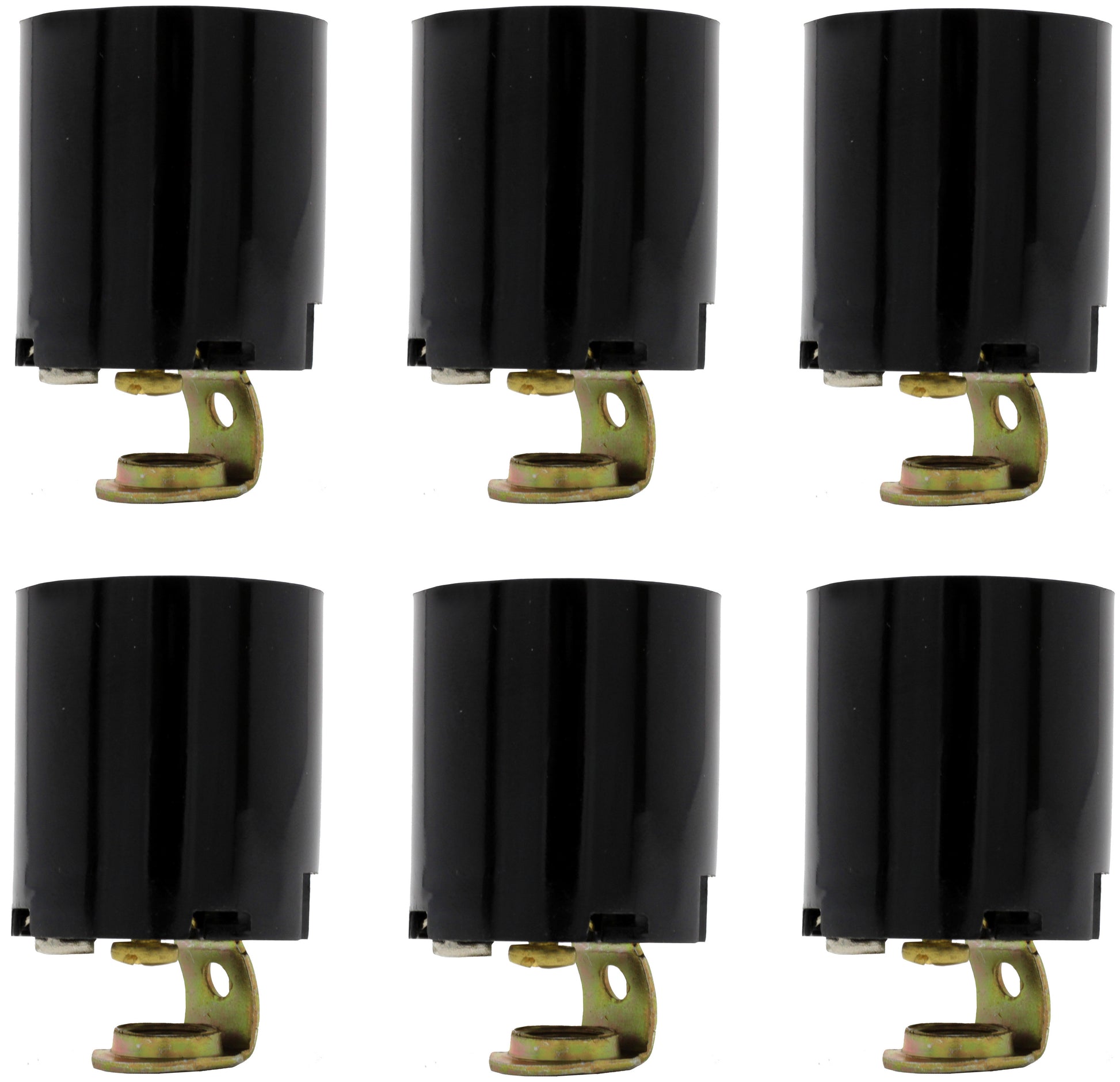 Phenolic (Bakelite) Medium Base Fixture Socket, for Incandescent Bulbs, - plastic
