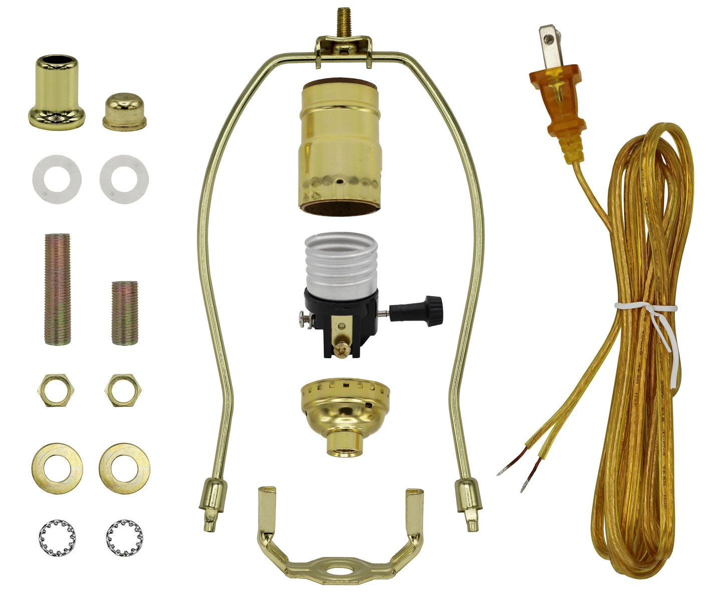 Floor Lamp Making Kit - Repair or Rewire Lamps with All Premium Essential - metal, for diy