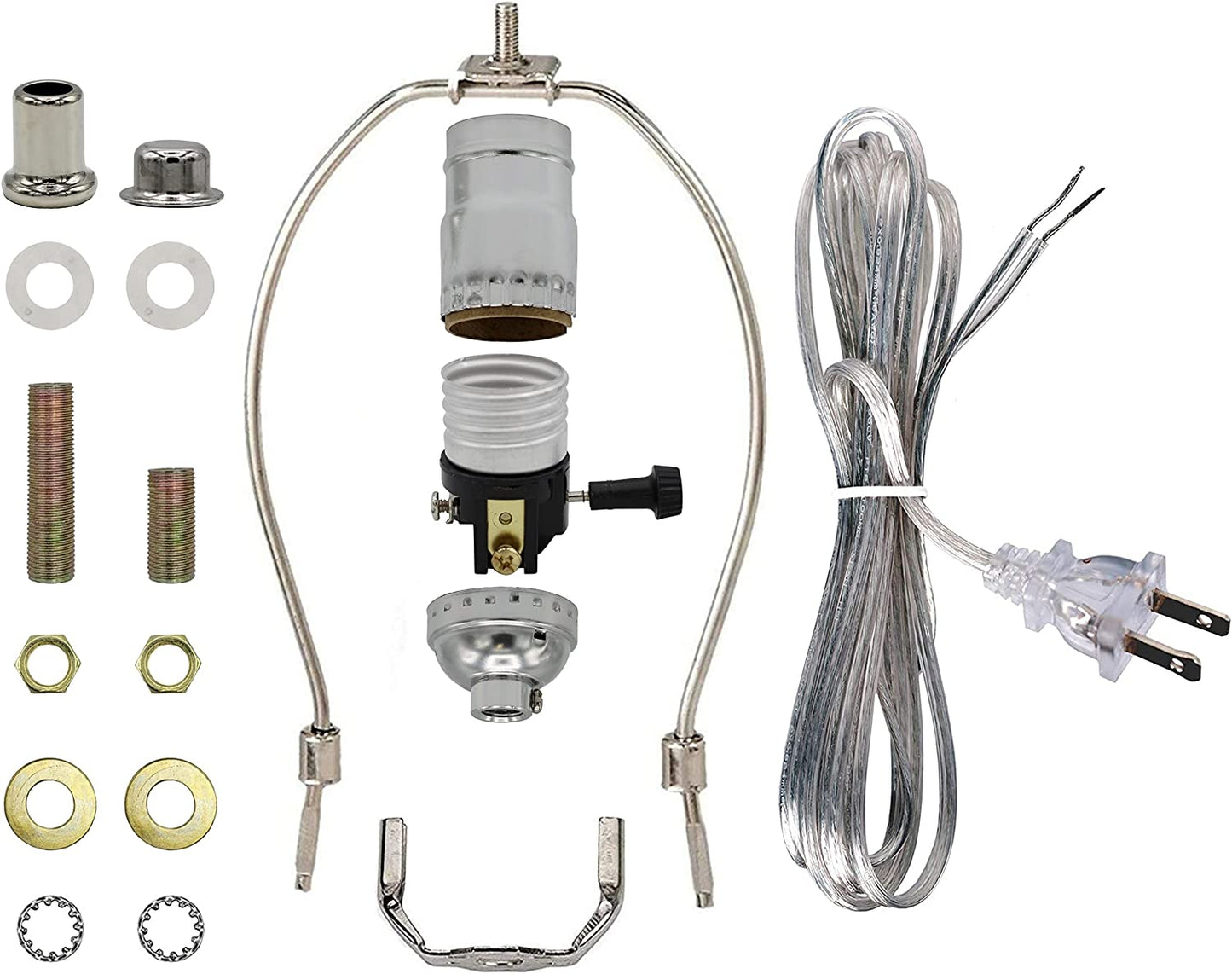 Floor Lamp Making Kit - Repair or Rewire Lamps with All Premium Essential - metal, for diy