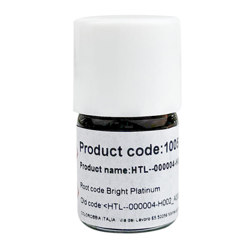 Colorobbia® Liquid Bright Platinum (White Gold) Overglaze for Kiln-Fired Ceramic - metal