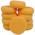 3-1/2 Inch Round Synthetic Silk Sponges for Painting, Crafts, Ceramics, Household Use & More! Pack of 10 Sponges
