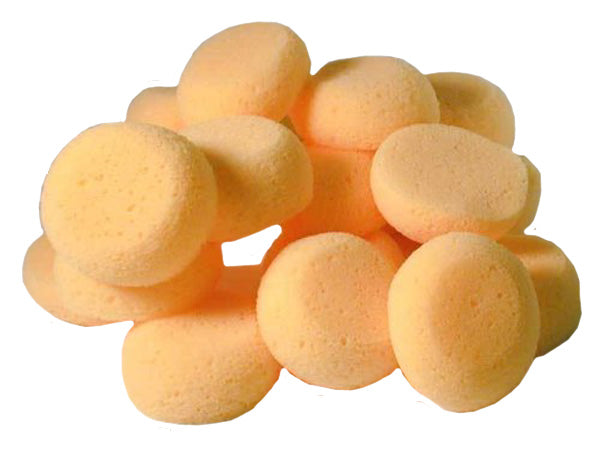 Pack of 25 Synthetic Sponges - 2-1/2 Inch Round, Craft Sponges - Ideal for - for pottery