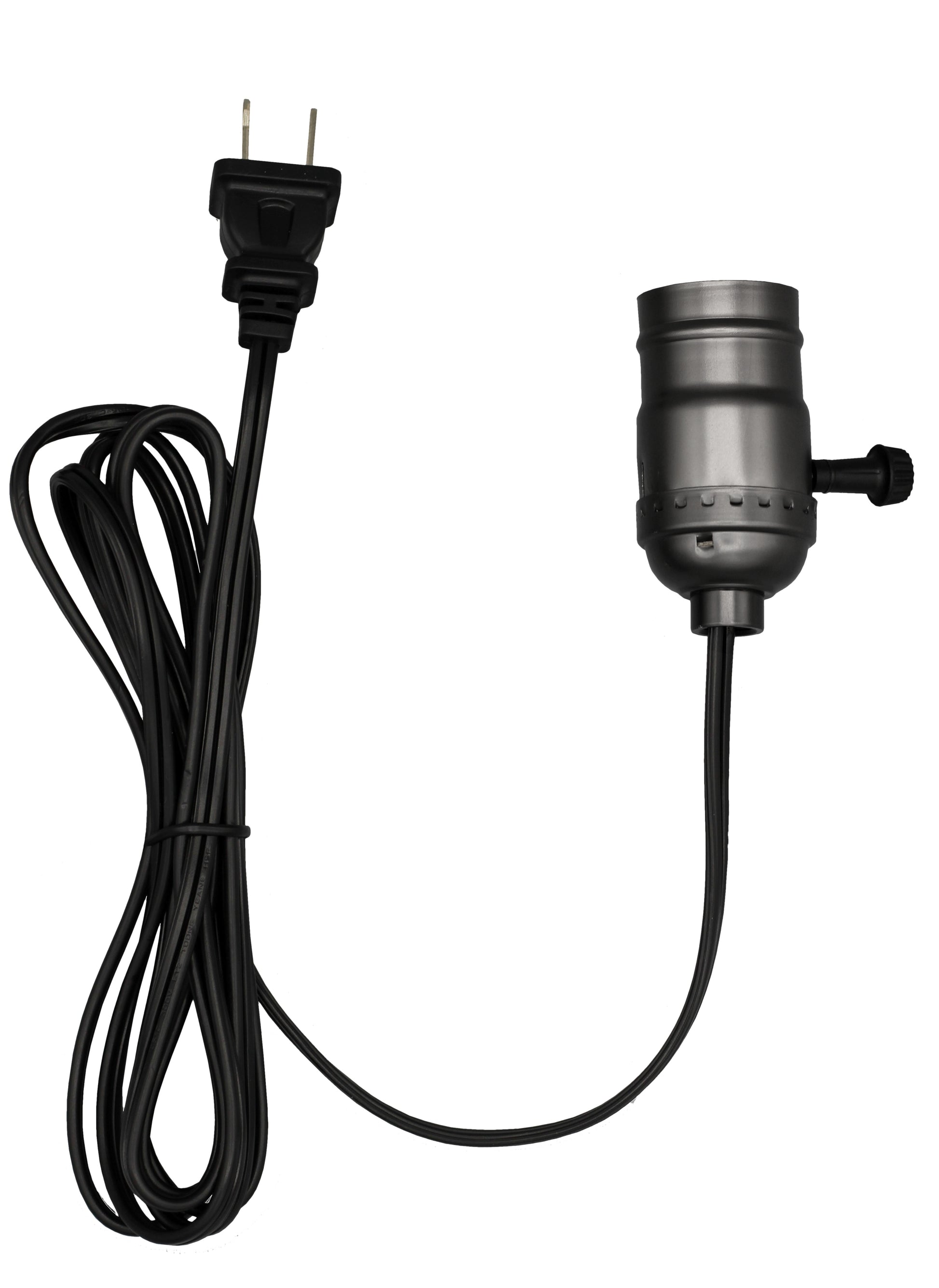 Make a Lamp or Repair Kit #M37-K Includes Basic Hardware and Matching Cord Gun - side view