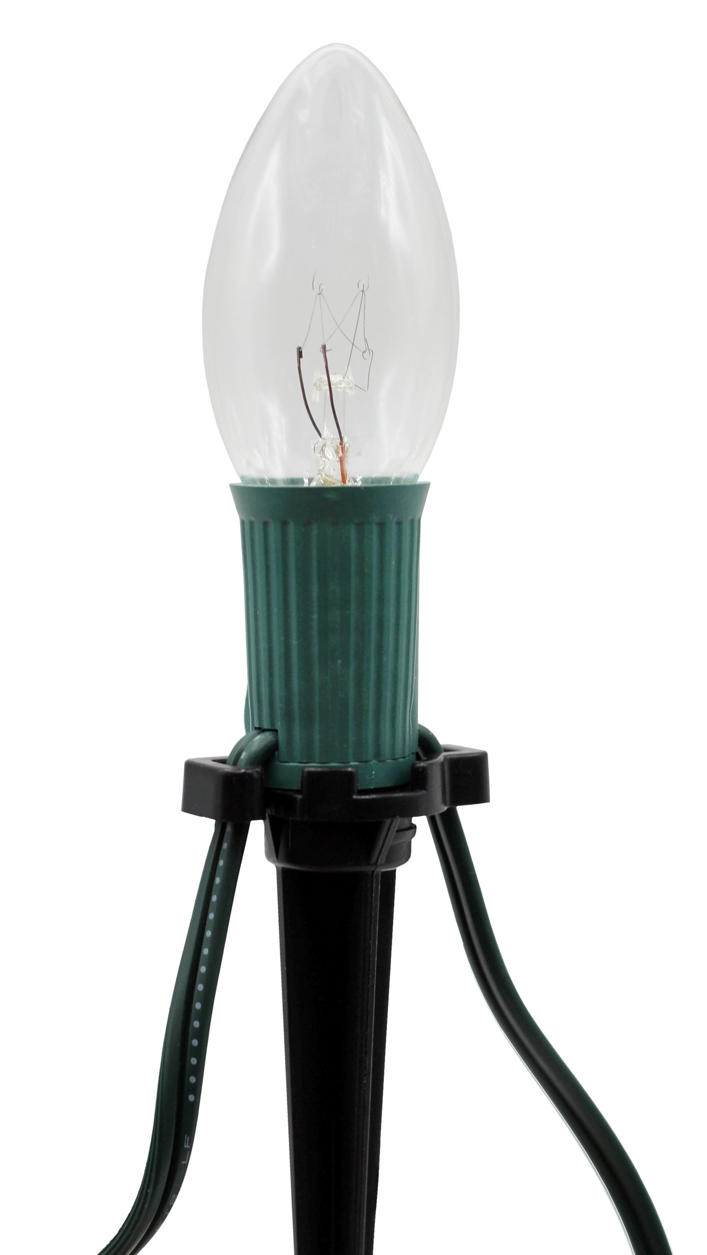 Projectpak 4.5 Inch Christmas Light Stakes for C7 and C9 String Lights, Ground - detail