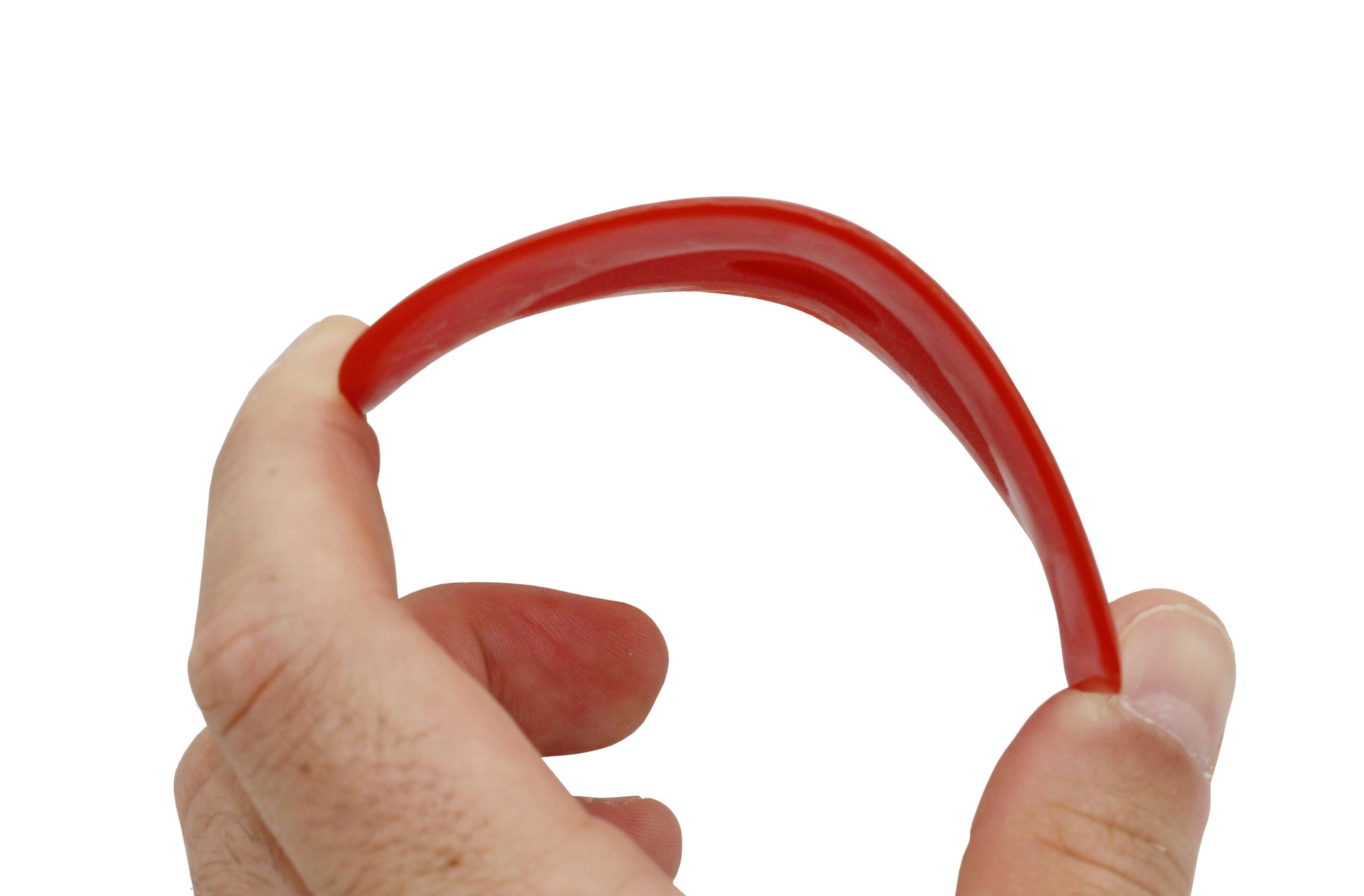 Soft Silicone Pottery Rib (Shape 5) - Ceramic Clay Sculpting Tool, Smooths & - close-up