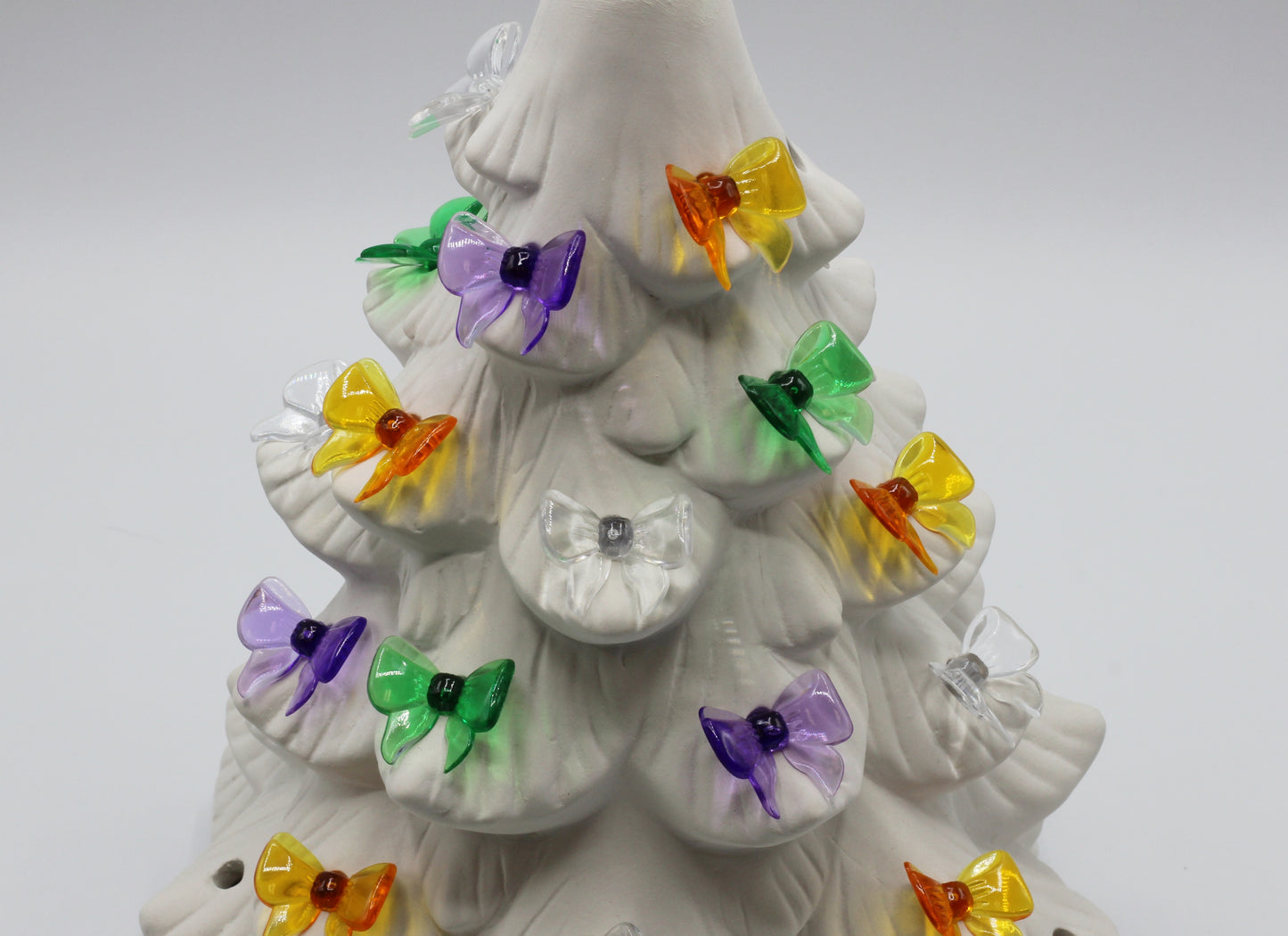 Ceramic Tree Replacement Lights Shapes - 100 Pack (Spiders or Bows)