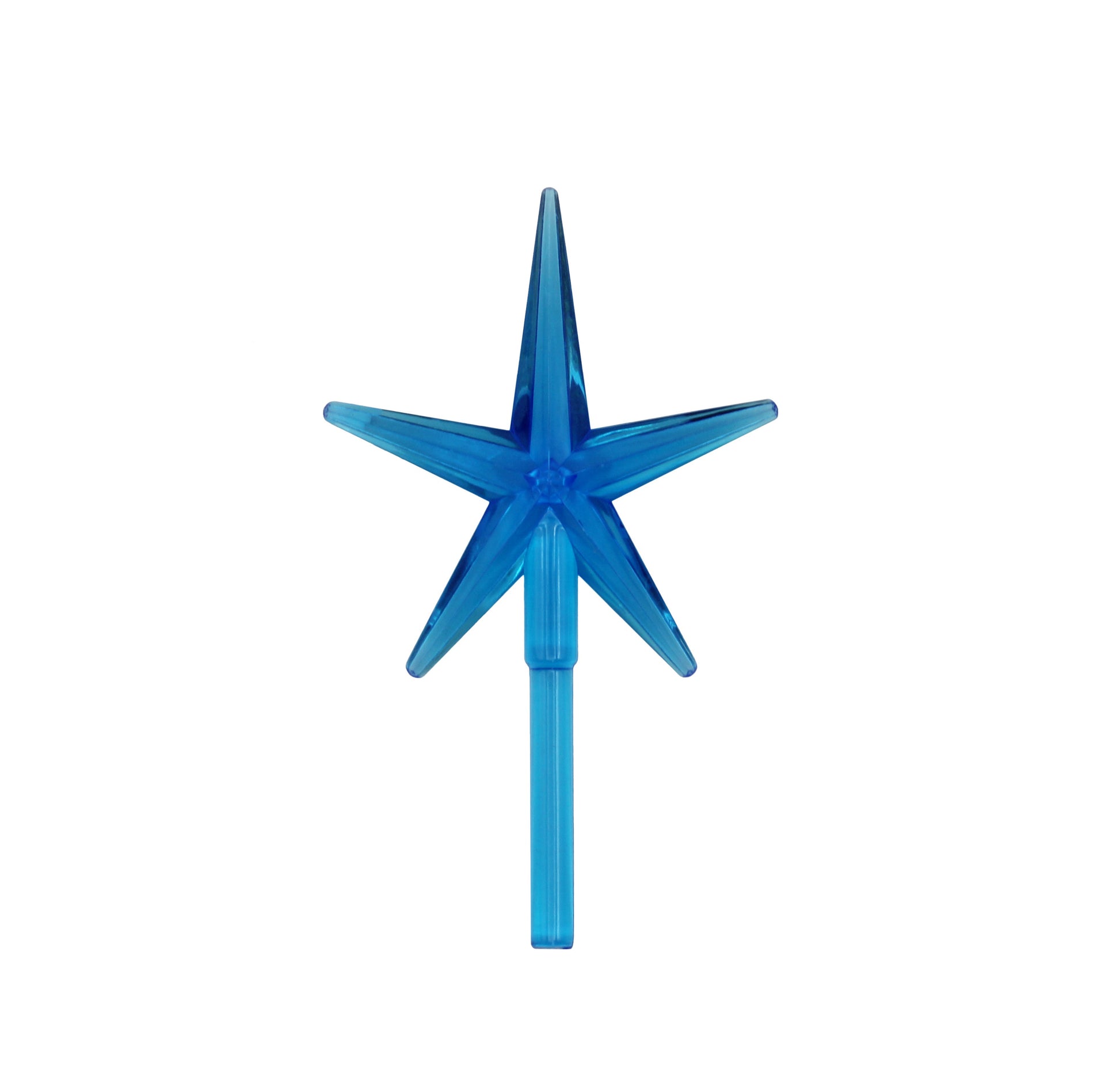 6 Pack Multicolor Stars Ceramic Christmas Tree Lights Plastic Light Decorations - view 7