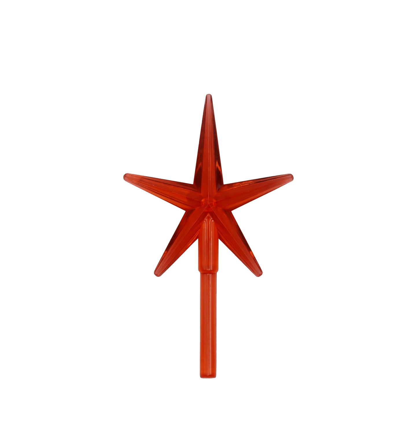 6 Pack Multicolor Stars Ceramic Christmas Tree Lights Plastic Light Decorations - view 8