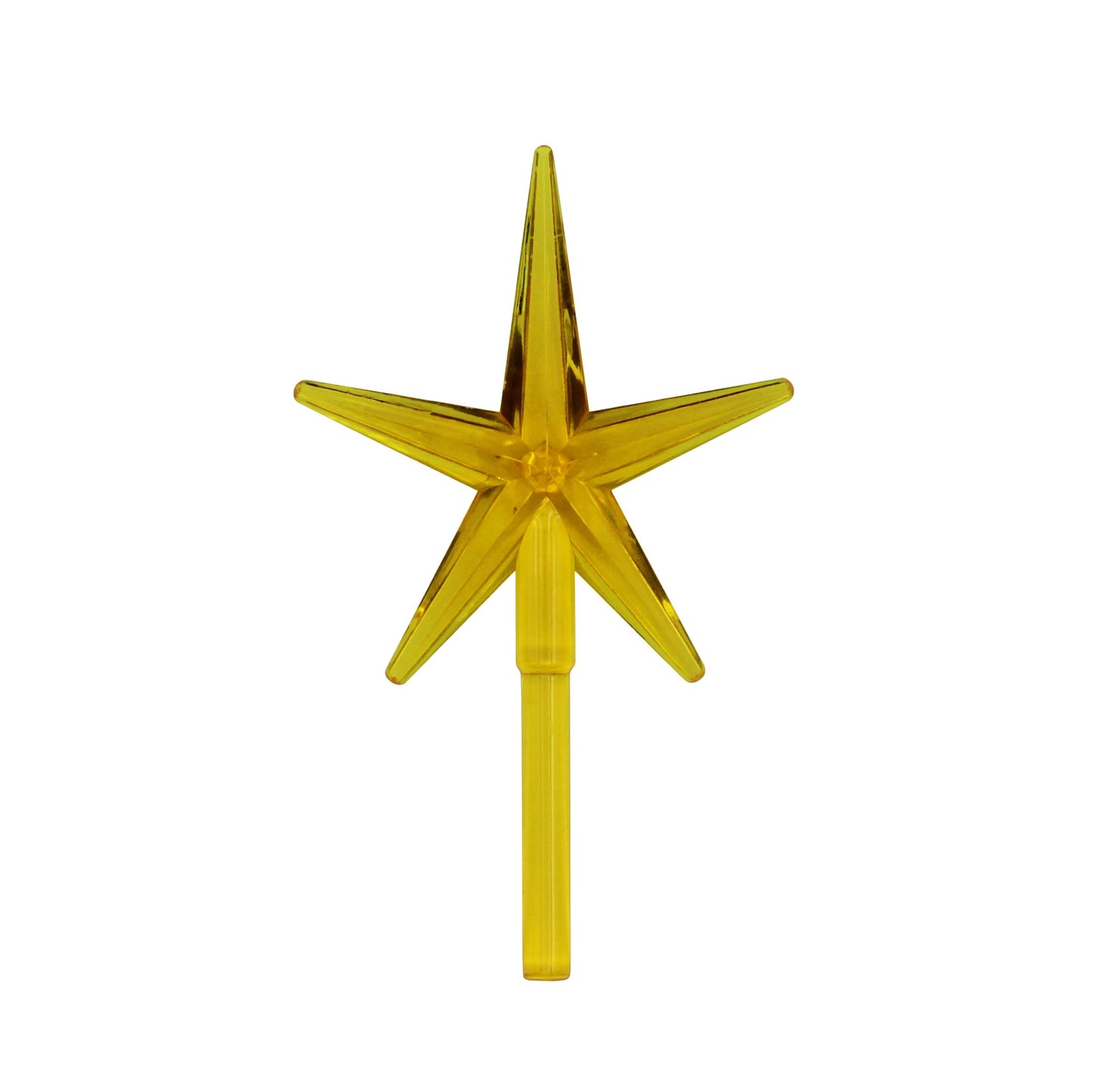 6 Pack Multicolor Stars Ceramic Christmas Tree Lights Plastic Light Decorations - view 6