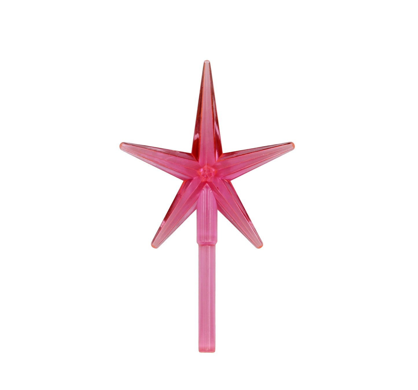 6 Pack Multicolor Stars Ceramic Christmas Tree Lights Plastic Light Decorations - view 5