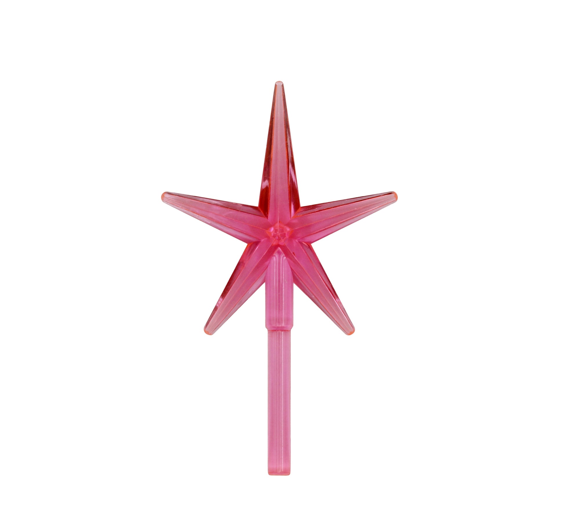 6 Pack Multicolor Stars Ceramic Christmas Tree Lights Plastic Light Decorations - view 5