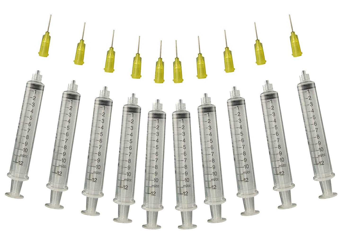 Glue Applicator Syringe for Flatback Rhinestones & Hobby Crafts, 10 Ml with 20 - stainless steel