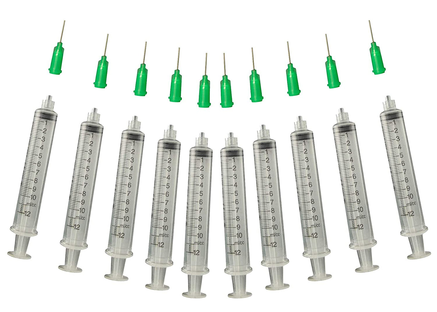 Glue Applicator Syringe for Flatback Rhinestones & Hobby Crafts, 10 Ml with 21 - stainless steel