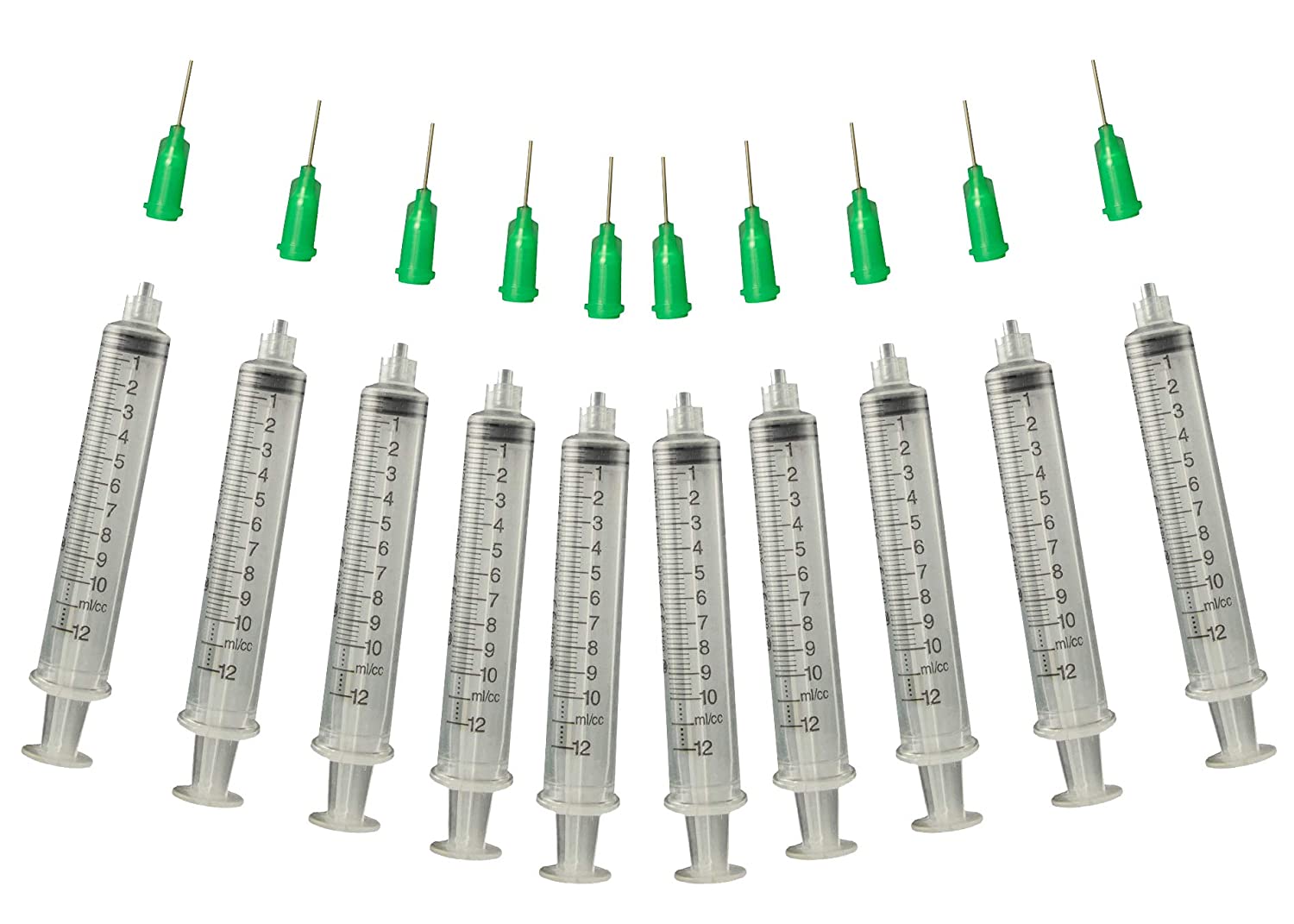 Glue Applicator Syringe for Flatback Rhinestones & Hobby Crafts, 10 Ml with 21 - stainless steel