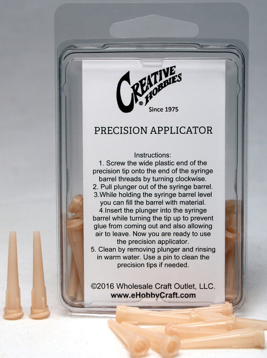4 Gauge, Salmon Color, Plastic Tapered Precision Applicator Dispenser Needle