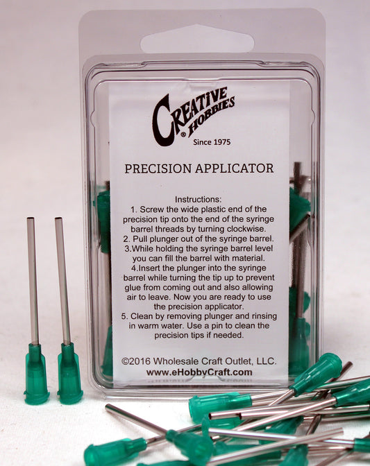 14 Gauge 1.5 Inch, Olive Color, Precision Applicator Dispensing Needle Tips, 50 - stainless steel