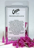 16 Gauge 0.5 Inch, Purple Color, Precision Applicator Dispensing Needle Tips, 50 Pieces