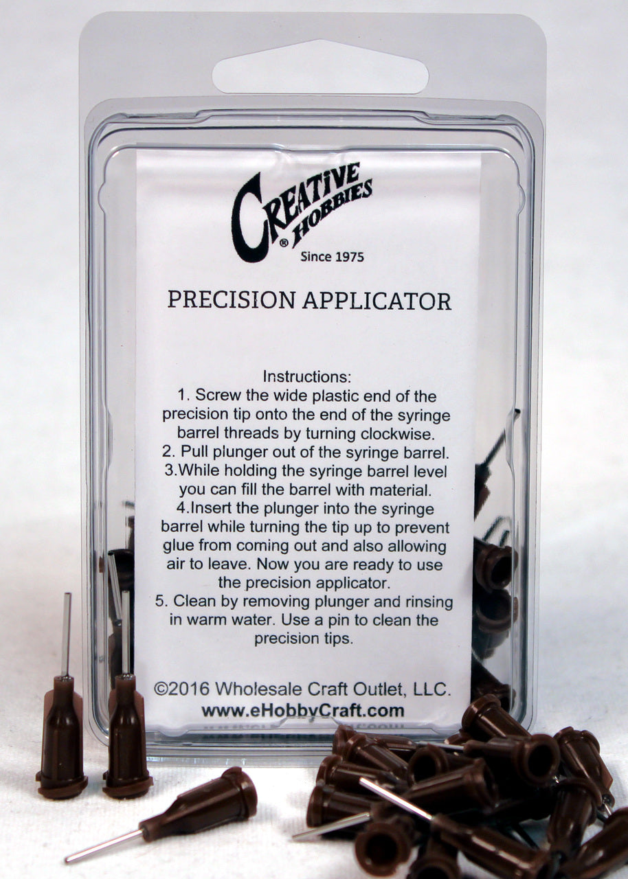 19 Gauge 0.5 Inch, Brown Color, Precision Applicator Dispensing Needle Tips, 50 - stainless steel