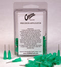21 Gauge 0.5 Inch, Green Color, Precision Applicator Dispensing Needle Tips, 50 Pieces